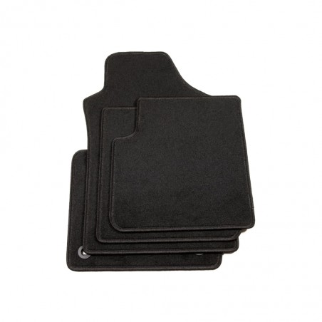 vidaXL Ensemble de tapis de voiture 4 pcs pour Fiat 500