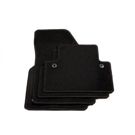 vidaXL Ensemble de tapis de voiture 4 pcs pour Volvo S40/V50/C70