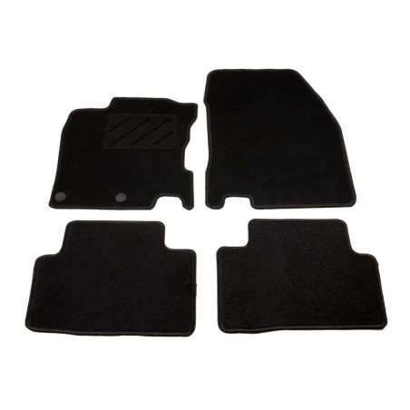 vidaXL Ensemble de tapis de voiture 4 pcs pour Nissan Qashqai