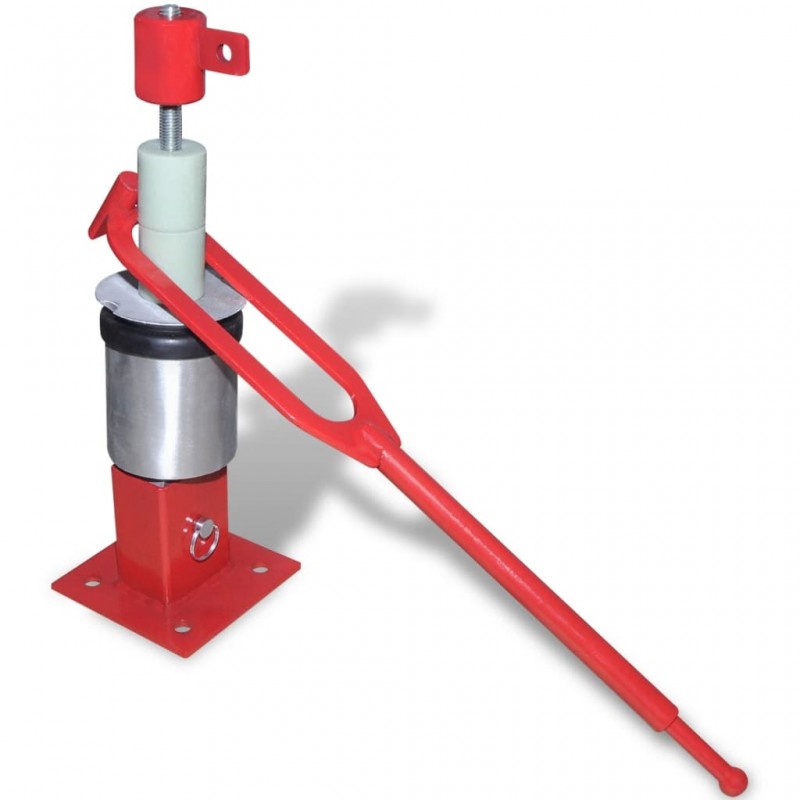 vidaXL Changeur mini de pneus Rouge