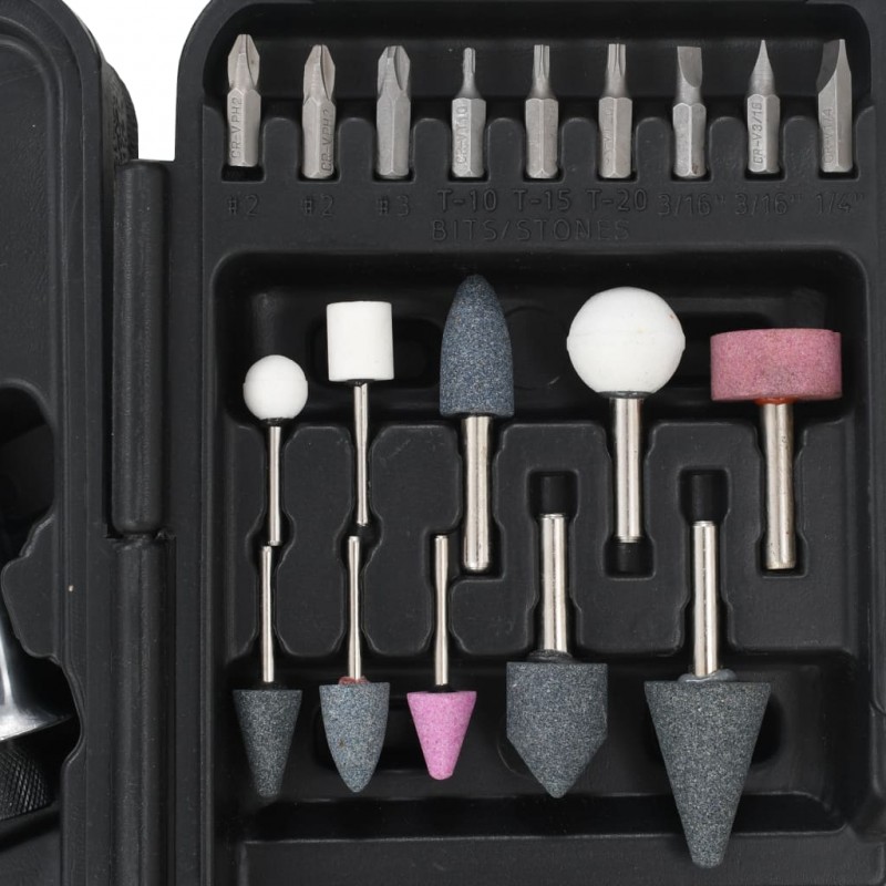 vidaXL Kit d'outils pneumatiques 70 pcs