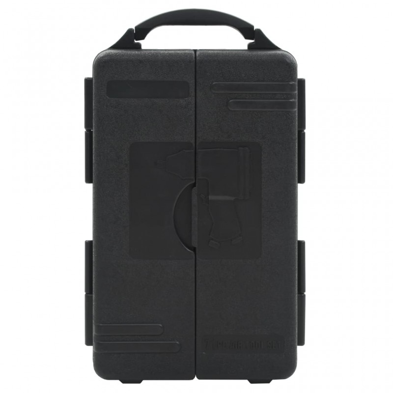 vidaXL Kit d'outils pneumatiques 70 pcs