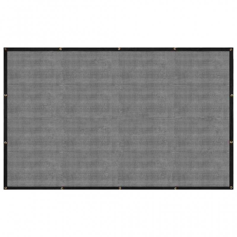 vidaXL Filet pour remorque PEHD 1,5 x 2,2 m Noir