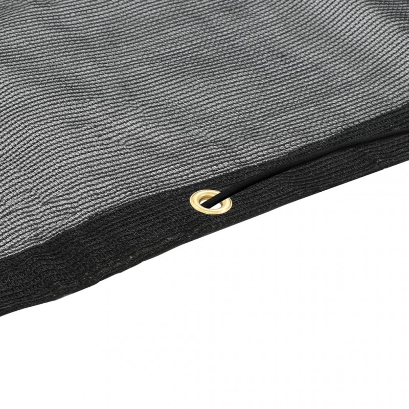 vidaXL Filet pour remorque PEHD 1,5 x 2,2 m Noir