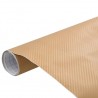 vidaXL Film mat 3D de voiture Doré 500x152 cm vidaXL Film mat 3D de voiture Doré 500x152 cm
