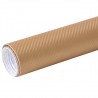 vidaXL Film mat 3D de voiture Doré 500x152 cm vidaXL Film mat 3D de voiture Doré 500x152 cm