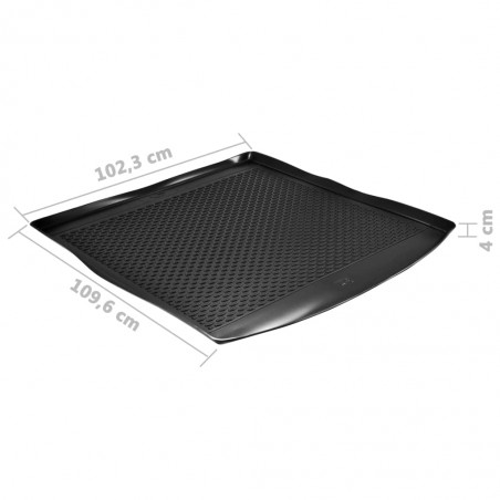 vidaXL Tapis de coffre de voiture Audi A6 Sedan (2011-) Caoutchouc