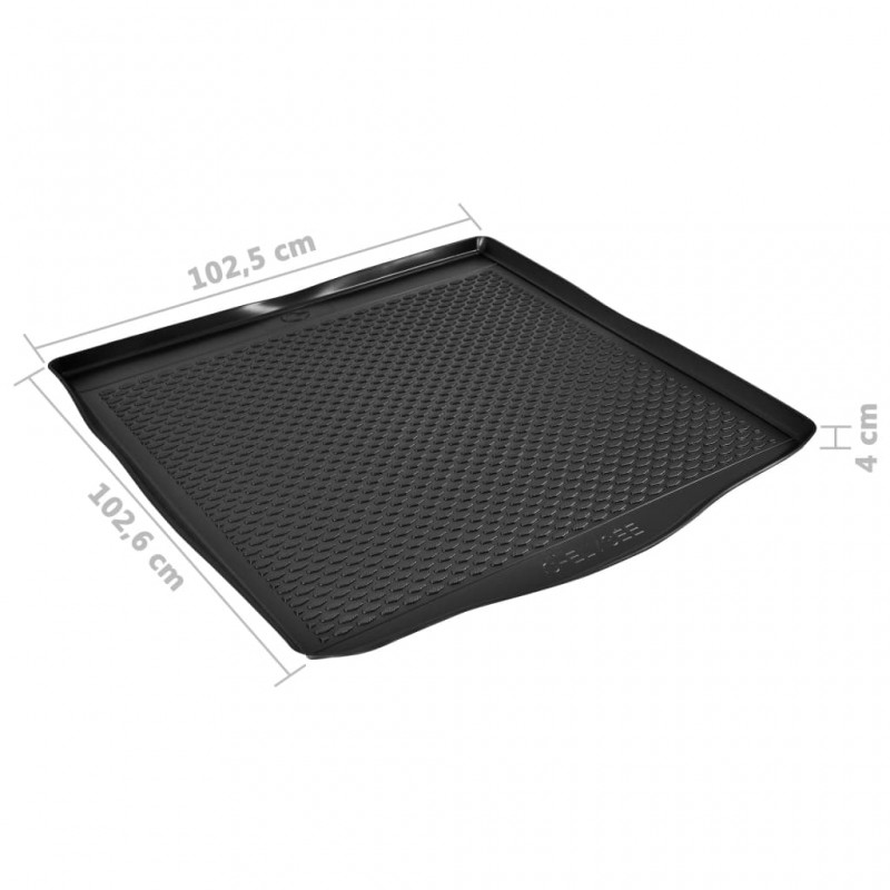 vidaXL Tapis de coffre de voiture Citroen C-Elysee (2013-) Caoutchouc