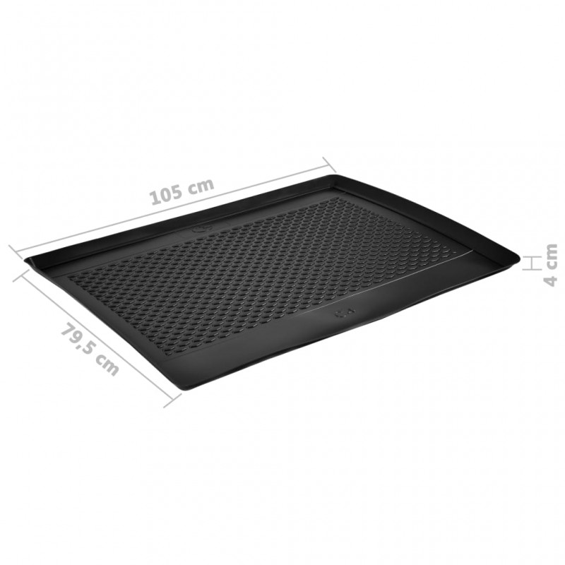vidaXL Tapis de coffre de voiture pour Citroen C4 (2010-) Caoutchouc