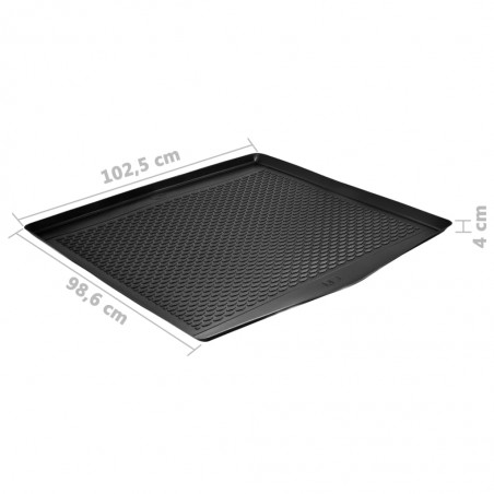 vidaXL Tapis de coffre de voiture Mazda 3 Sedan (2013-) Caoutchouc