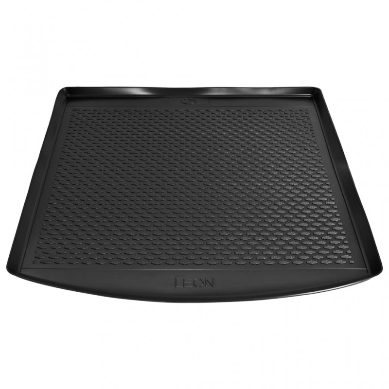 vidaXL Tapis de coffre de voiture Seat Leon Combi (2013-) Caoutchouc