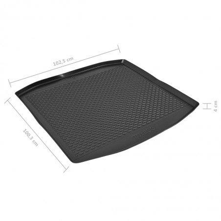 vidaXL Tapis de coffre auto Seat Toledo (2012-) Caoutchouc