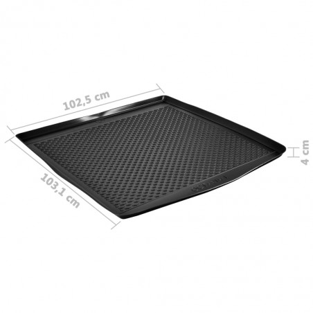 vidaXL Tapis de coffre Skoda Octavia I Liftback (1996-2010) Caoutchouc