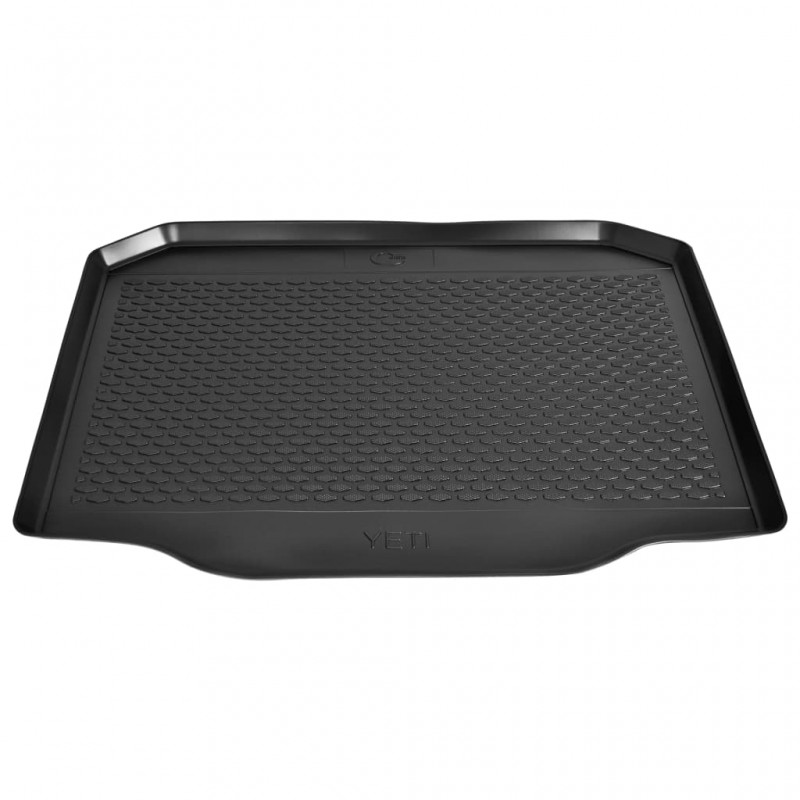 vidaXL Tapis de coffre de voiture Skoda Yeti (2009-) Caoutchouc