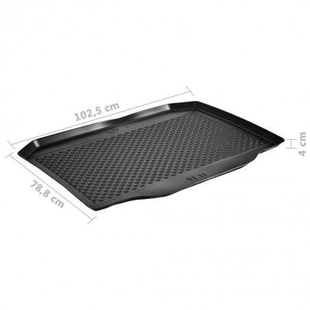 vidaXL Tapis de coffre de voiture Skoda Yeti (2009-) Caoutchouc