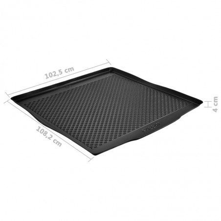 vidaXL Tapis de coffre d'auto VW Passat B8 Sedan (2014-) Caoutchouc