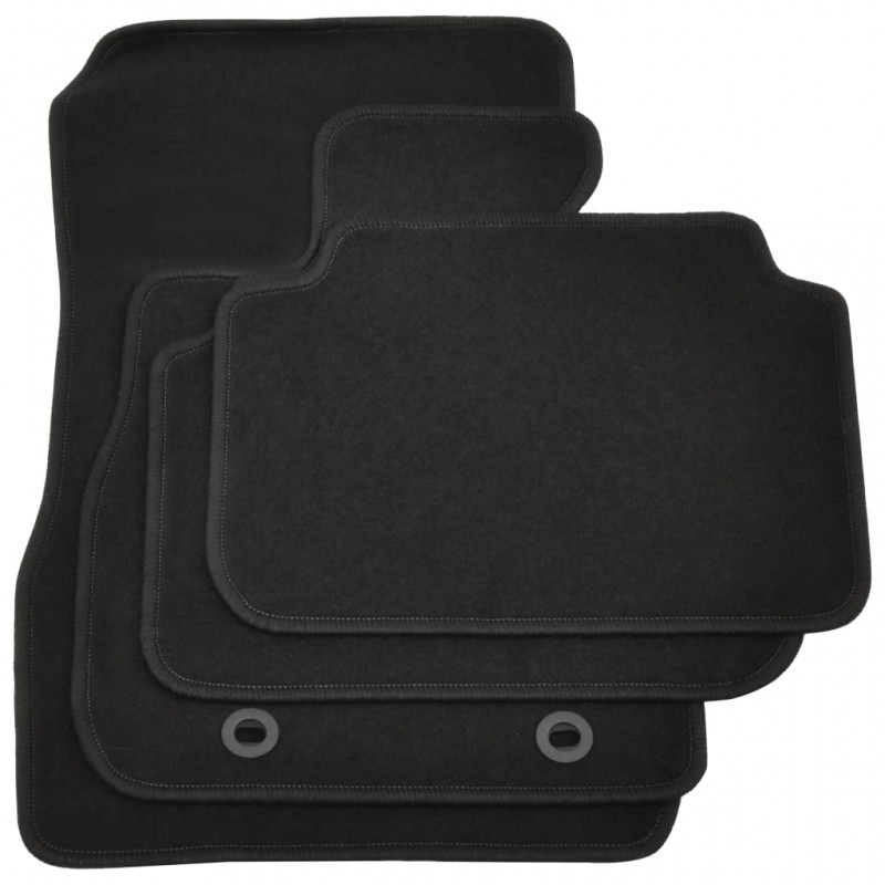 vidaXL Ensemble de tapis d'auto 4 pcs BMW G16 (8 série Gran Coupe)