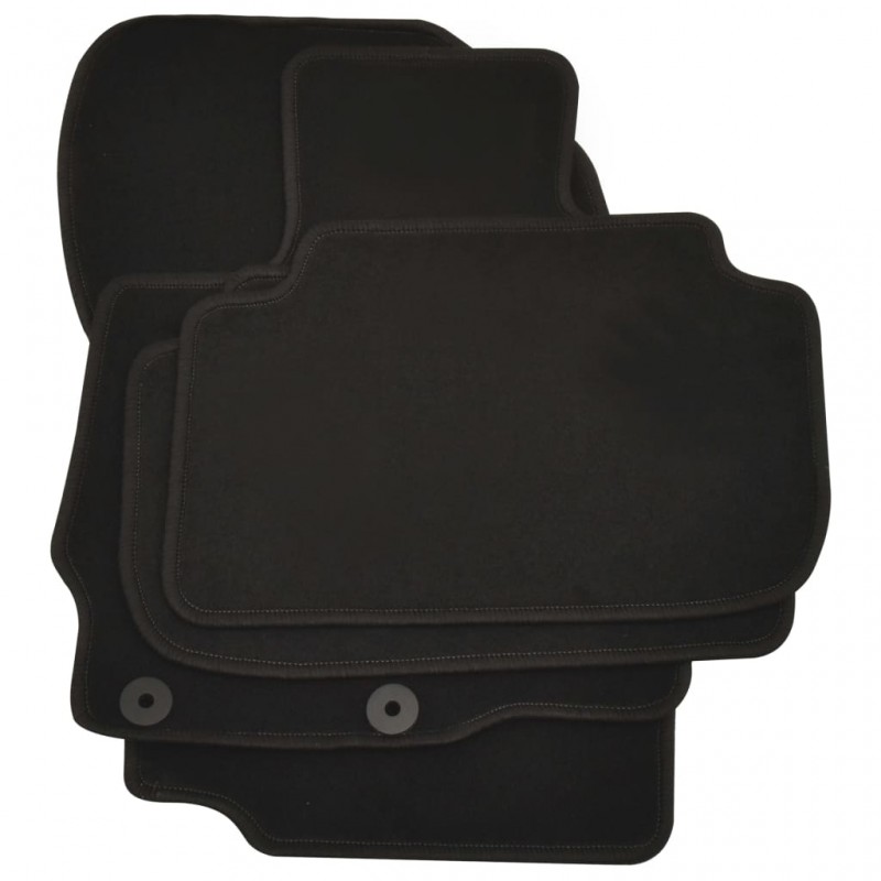 vidaXL Ensemble de tapis d'auto 4 pcs pour Mitsubishi Eclipse Cross