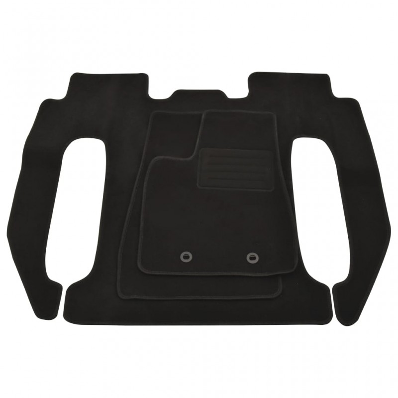 vidaXL Ensemble de tapis d'auto 3 pcs pour Tesla Model X
