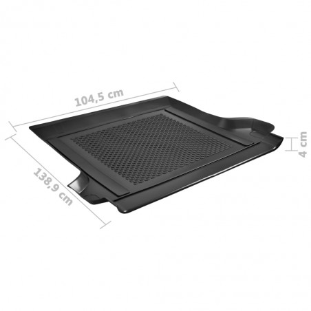 vidaXL Tapis de coffre Toyota Landcruiser LC 150 (2009-) Caoutchouc