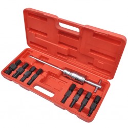 vidaXL Ensemble d'outils d'extraction de palier à trou borgne 9 pcs
