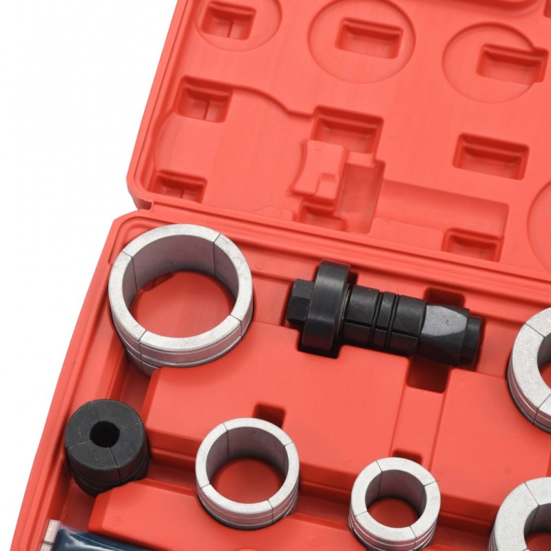 vidaXL Kit d'expandeur de tuyau 8 pcs Acier au carbone et aluminium