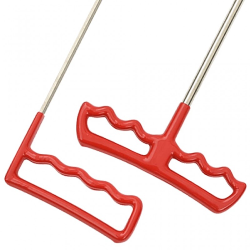 vidaXL Kit de tige de débosselage de voiture 4 pcs Acier inoxydable