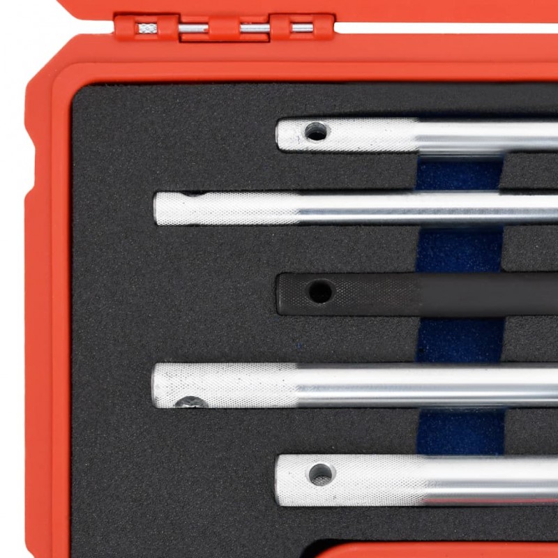 vidaXL Ensemble d'outils universels de pose de la roue auto 10 pcs