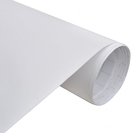 vidaXL Films de voiture 2 pcs Blanc mat 100x150 cm+50x150 cm