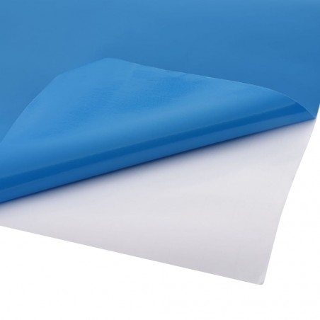 vidaXL Films de voiture 2 pcs Bleu mat 100x150 cm+50x150 cm