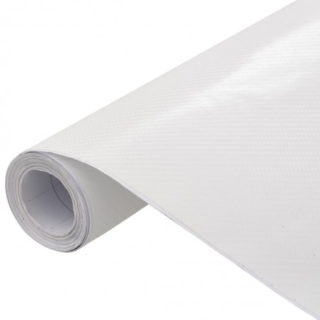 vidaXL Films 4D de voiture 2 pcs Blanc 100x150 cm+50x150 cm