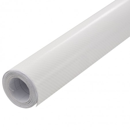 vidaXL Films 4D de voiture 2 pcs Blanc 100x150 cm