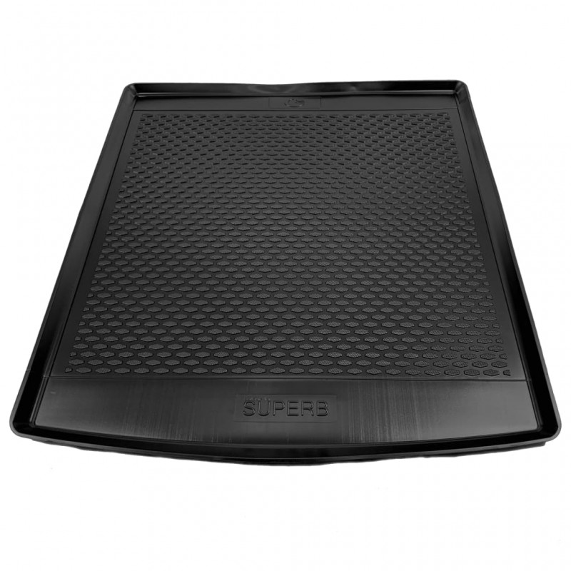 vidaXL Tapis coffre auto Škoda SUPERB II Combi (2008-2014) Caoutchouc