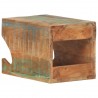 vidaXL Support mural de vélos 35x25x25 cm Bois de récupération massif vidaXL Support mural de vélos 35x25x25 cm Bois de récupération massif