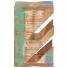 vidaXL Support mural planche à roulettes 25x20x30 cm Bois récupération vidaXL Support mural planche à roulettes 25x20x30 cm Bois récupération
