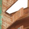 vidaXL Support mural planche à roulettes 25x20x30 cm Bois récupération vidaXL Support mural planche à roulettes 25x20x30 cm Bois récupération
