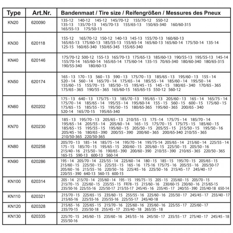 ProPlus Chaîne antidérapante de voiture 2 pcs 12 mm KN50