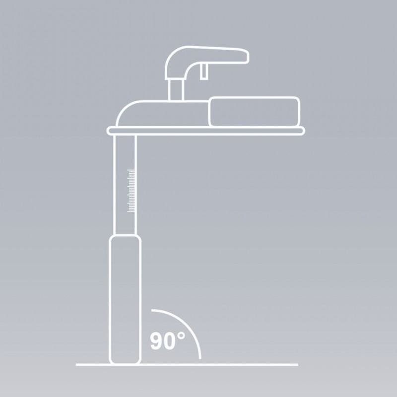 ProPlus Jauge de charge d'appui avec base en plastique 360843 ProPlus Jauge de charge d'appui avec base en plastique 360843