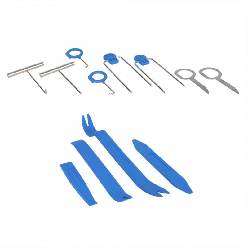 ProPlus Kit d'outils de démontage d'autoradio 12 pcs 590114