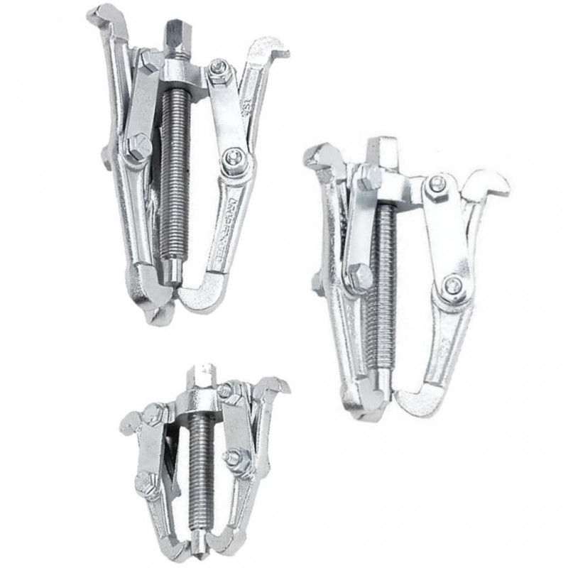 Brüder Mannesmann Kit d'extracteur de roulement 3 pcs 75-150 mm 291-3 Brüder Mannesmann Kit d'extracteur de roulement 3 pcs 75-150 mm 291-3