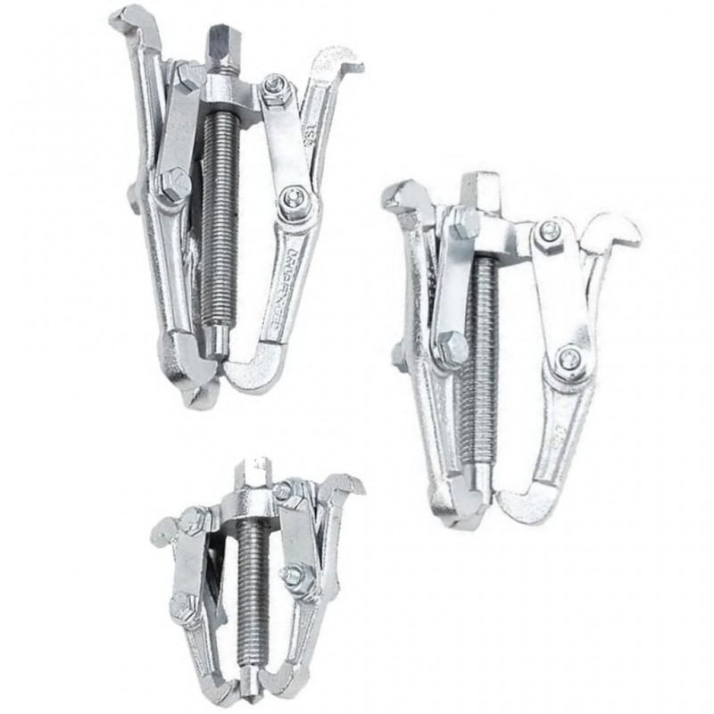 Brüder Mannesmann Kit d'extracteur de roulement 3 pcs 75-150 mm 291-3 Brüder Mannesmann Kit d'extracteur de roulement 3 pcs 75-150 mm 291-3