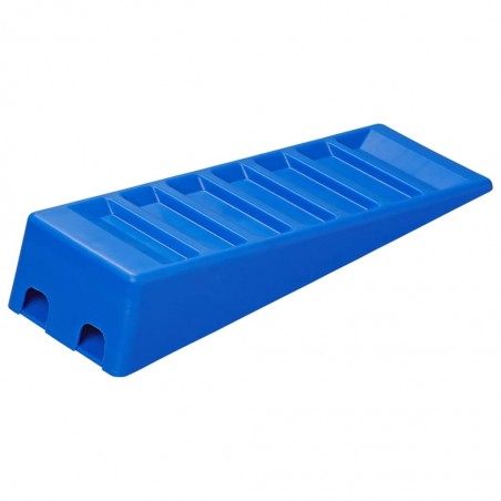 ProPlus 2 pcs Niveleurs de caravane 75 mm Plastique Bleu