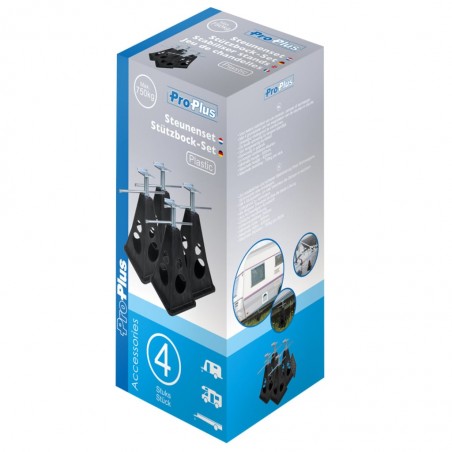 ProPlus 4 pcs Supports stabilisateurs 750 kg