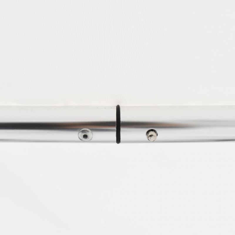 vidaXL Auvent Bimini à 4 arceaux Blanc 243x180x137 cm