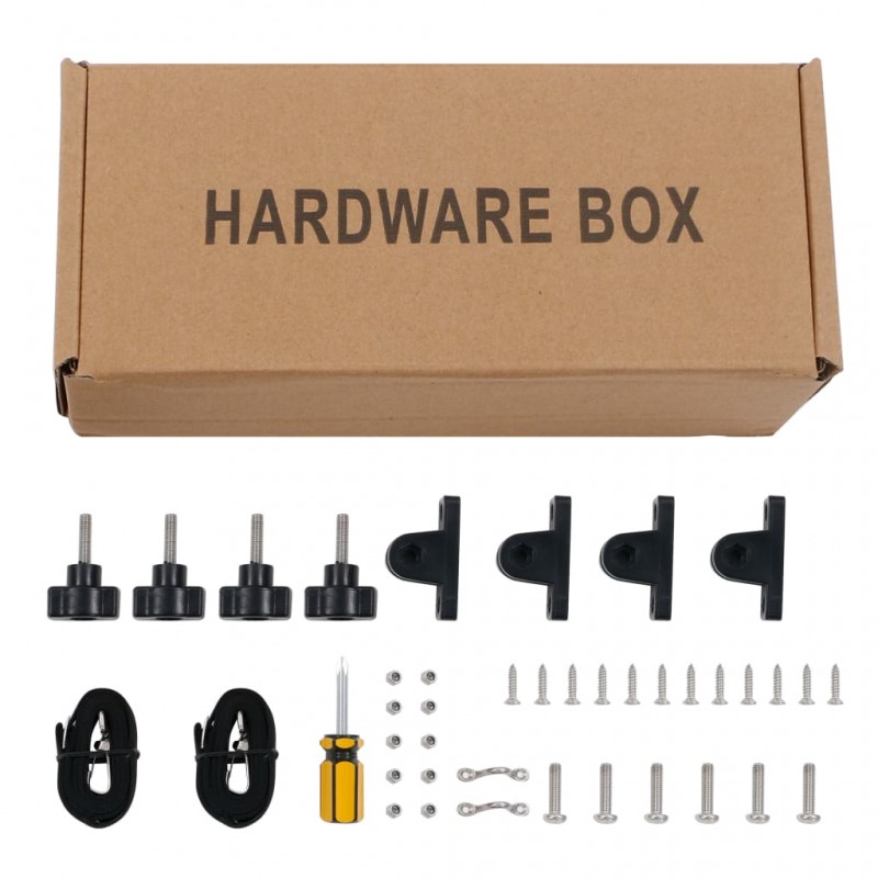 vidaXL Auvent Bimini à 4 arceaux Bleu 243x196x137 cm