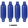 vidaXL Pare-choc de bateau 4 pcs Bleu 41x11,5 cm PVC vidaXL Pare-choc de bateau 4 pcs Bleu 41x11,5 cm PVC