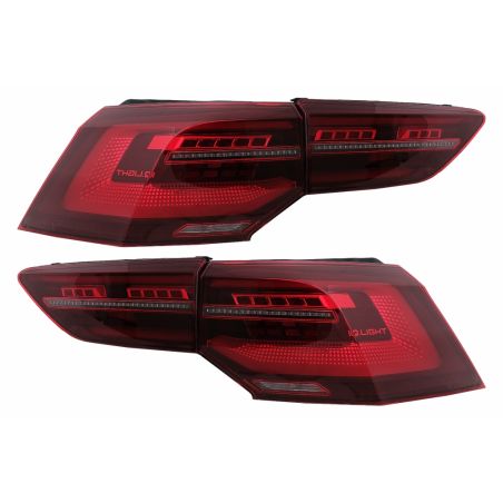 Feux arrière Full LED IQ Light avec aux feux de virage séquentiels dynamiques VW Golf 8 MQB (2020 et plus)