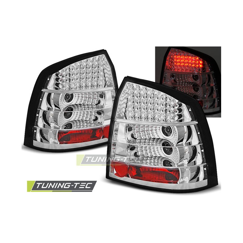 OPEL ASTRA G 09.97-02.04 3D/5D Chrome LED
