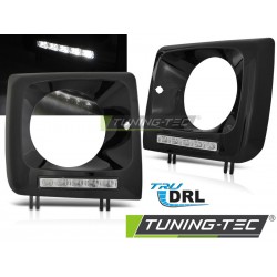 Phares TUBE LIGHT DRL Noir pour MERCEDES W461, W463 01-12