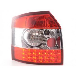 Kit feux arrières à LED Audi A4 Avant type 8E 01-02 clair / rouge